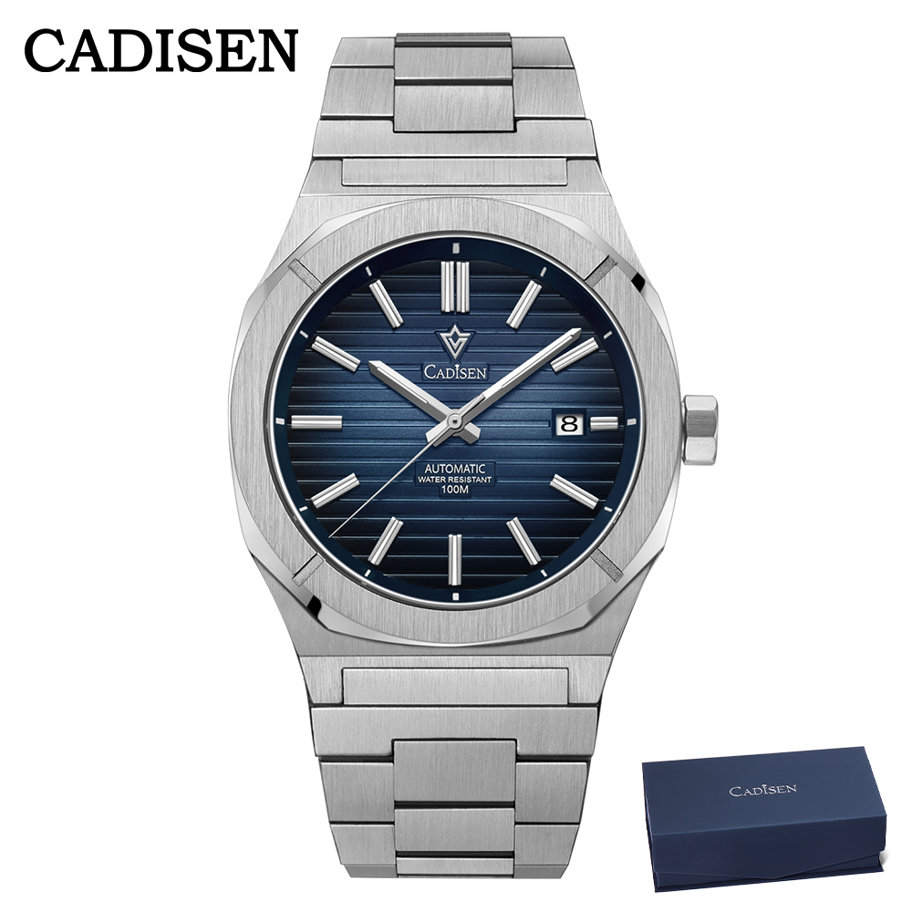 Luxury Watch Men - CADISEN 2026 Дайверские часы с сапфировым