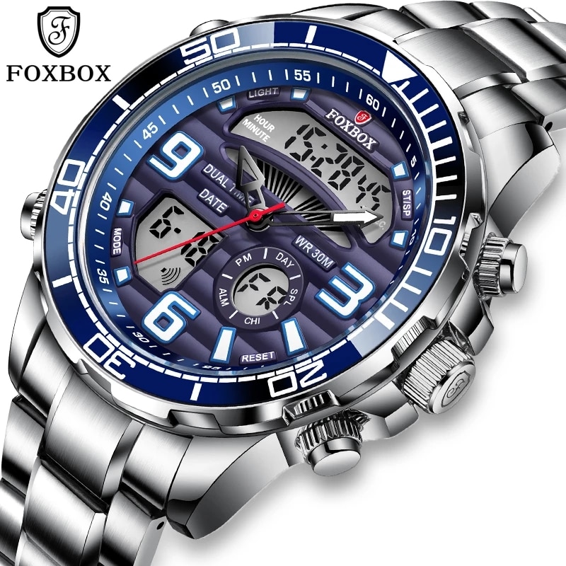 Luxury Watch Organizer For Men - 2024, лучший бренд, роскошные цифровые мужские
