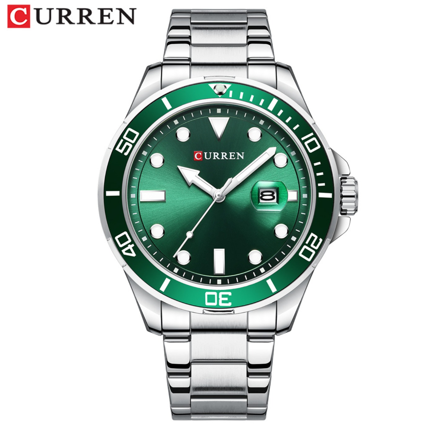 Новые часы CURREN серии Green  – обзор и цена Luxury Watch Men