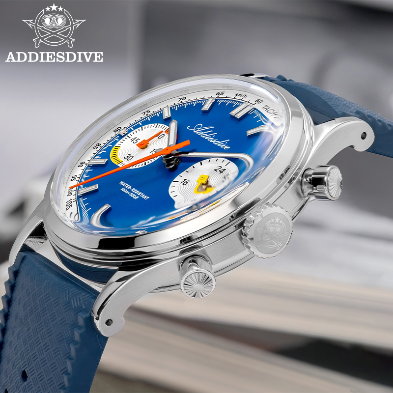 Мужские кварцевые часы с хроно – обзор и цена Luxury Watch Rubber Strap