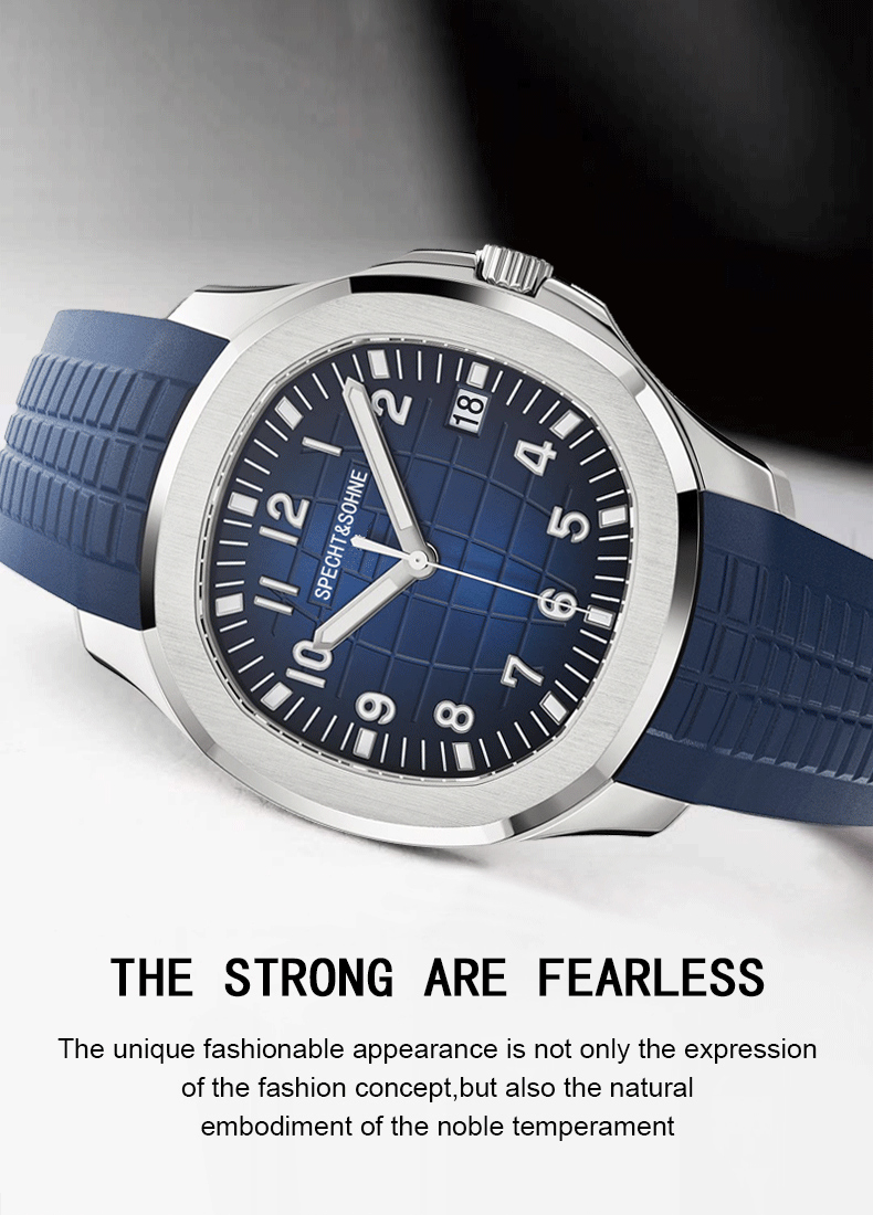 Новинка 2025, мужские часы, ав – обзор и цена Luxury Watch Rubber Strap