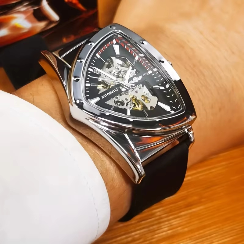 Мужские роскошные военные меха – обзор и цена Luxury Watch Rubber Strap