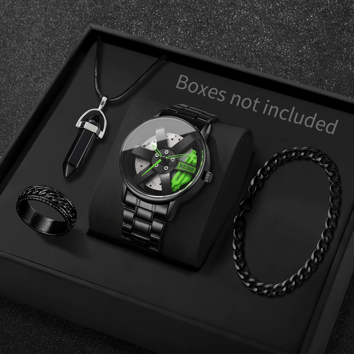 Набор из 4 модных мужских спор – обзор и цена Luxury Watch Organizer For Men