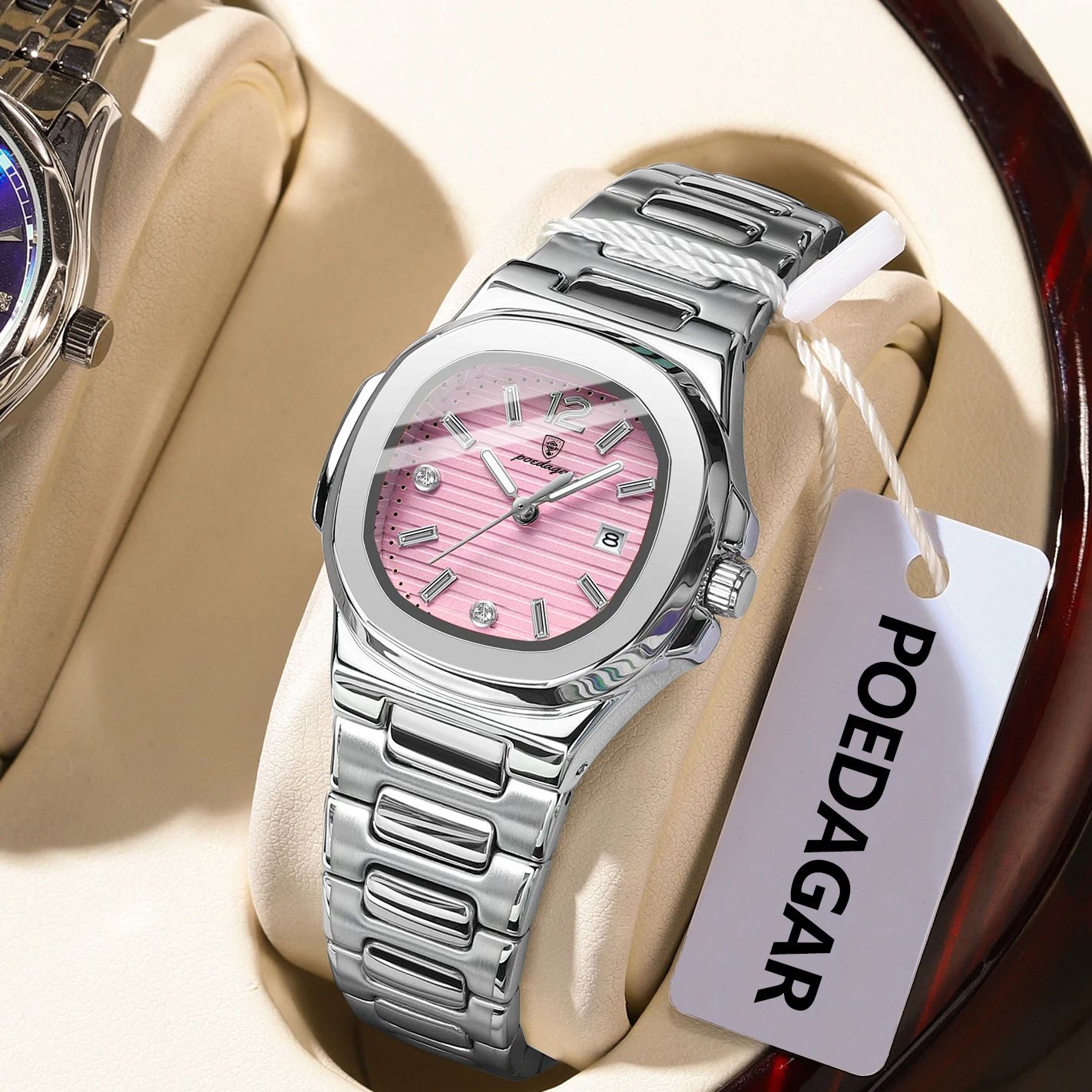 POEDAGAR квадратные модные жен – обзор и цена Luxury Watch Female