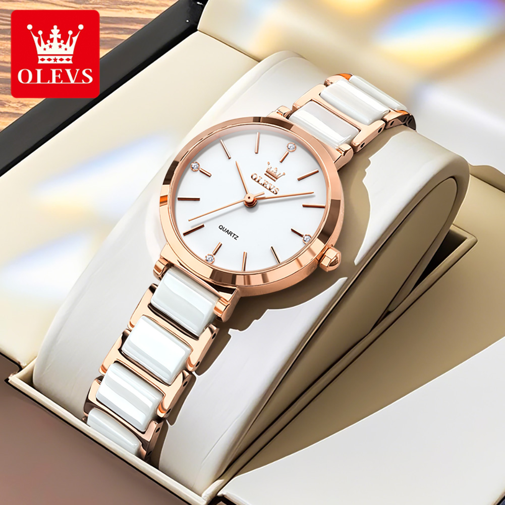 OLEVS женские часы 5877, роско – обзор и цена Luxury Watch Lady