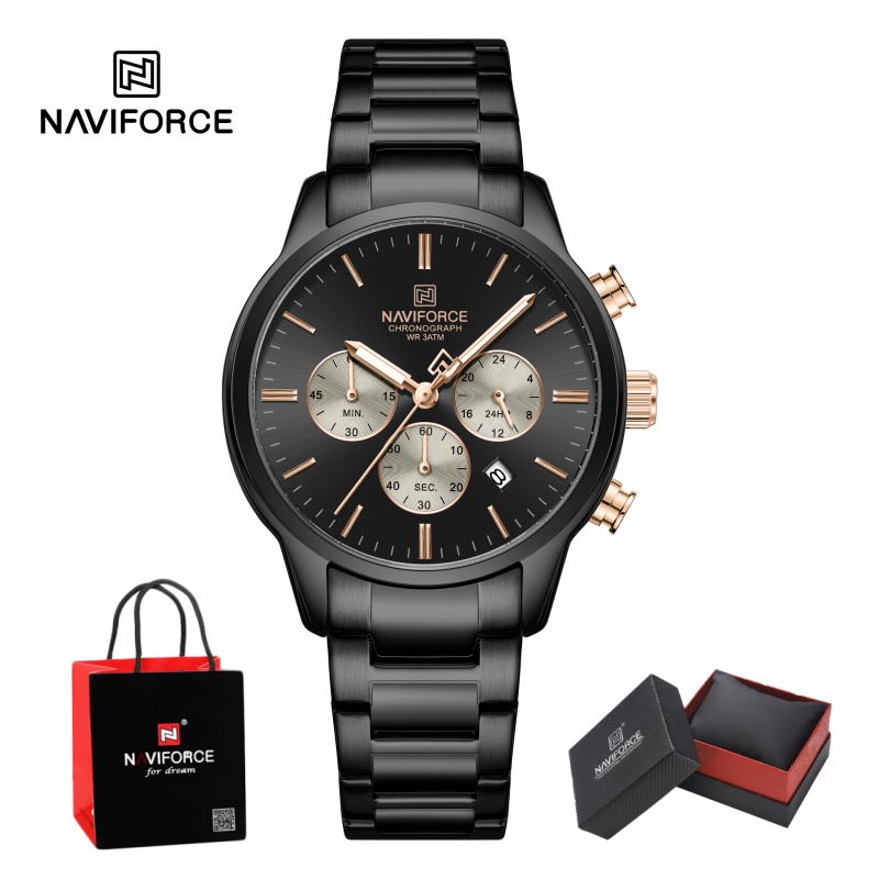 Мужские кварцевые часы-хроногр – обзор и цена Luxury Watch Men