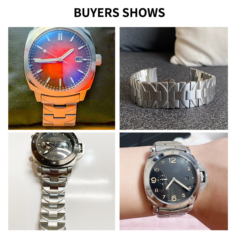 Металлический ремешок для часо – обзор и цена Luxury Watch Panerai