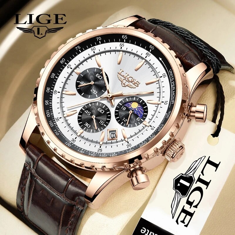 Часы наручные LIGE Мужские ква – обзор и цена Luxury Watch Organizer For Men