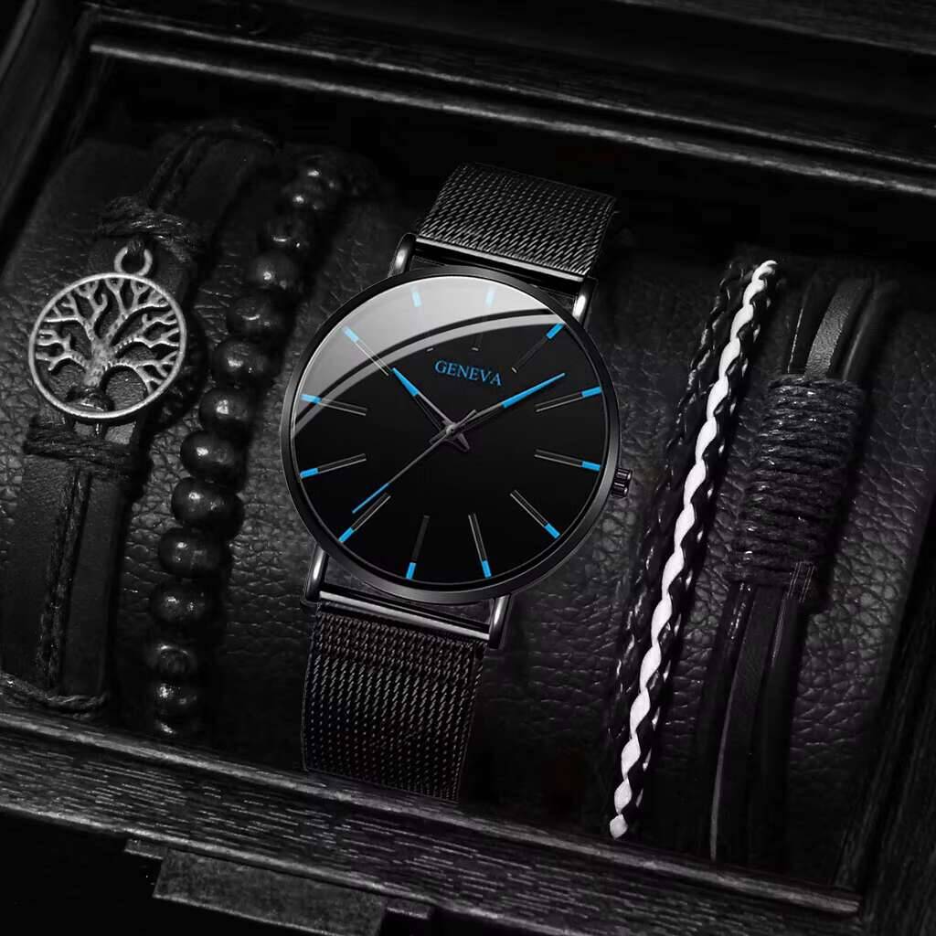 5 шт./комплект, мужские кварце – обзор и цена Luxury Watch Organizer For Men