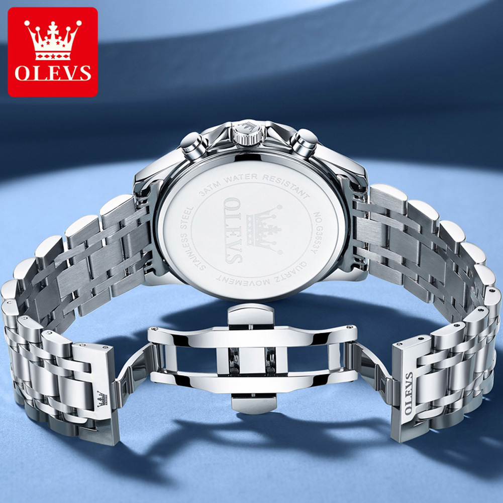 Мужские часы OLEVS 3653 с кале – обзор и цена Luxury Watch Affordable