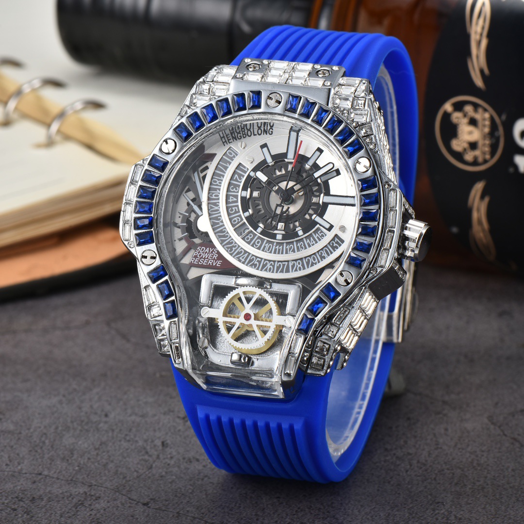 Полный бриллиантовый корпус, д – обзор и цена Luxury Watch Rubber Strap