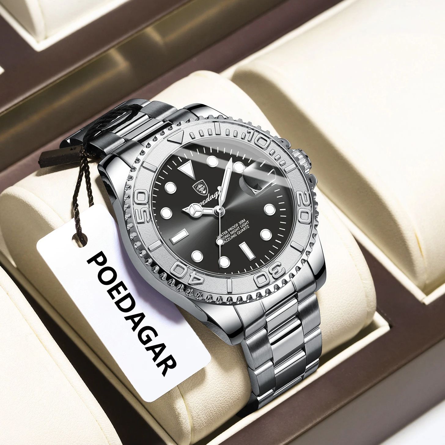 POEDAGAR модные спортивные муж – обзор и цена Luxury Watch Business