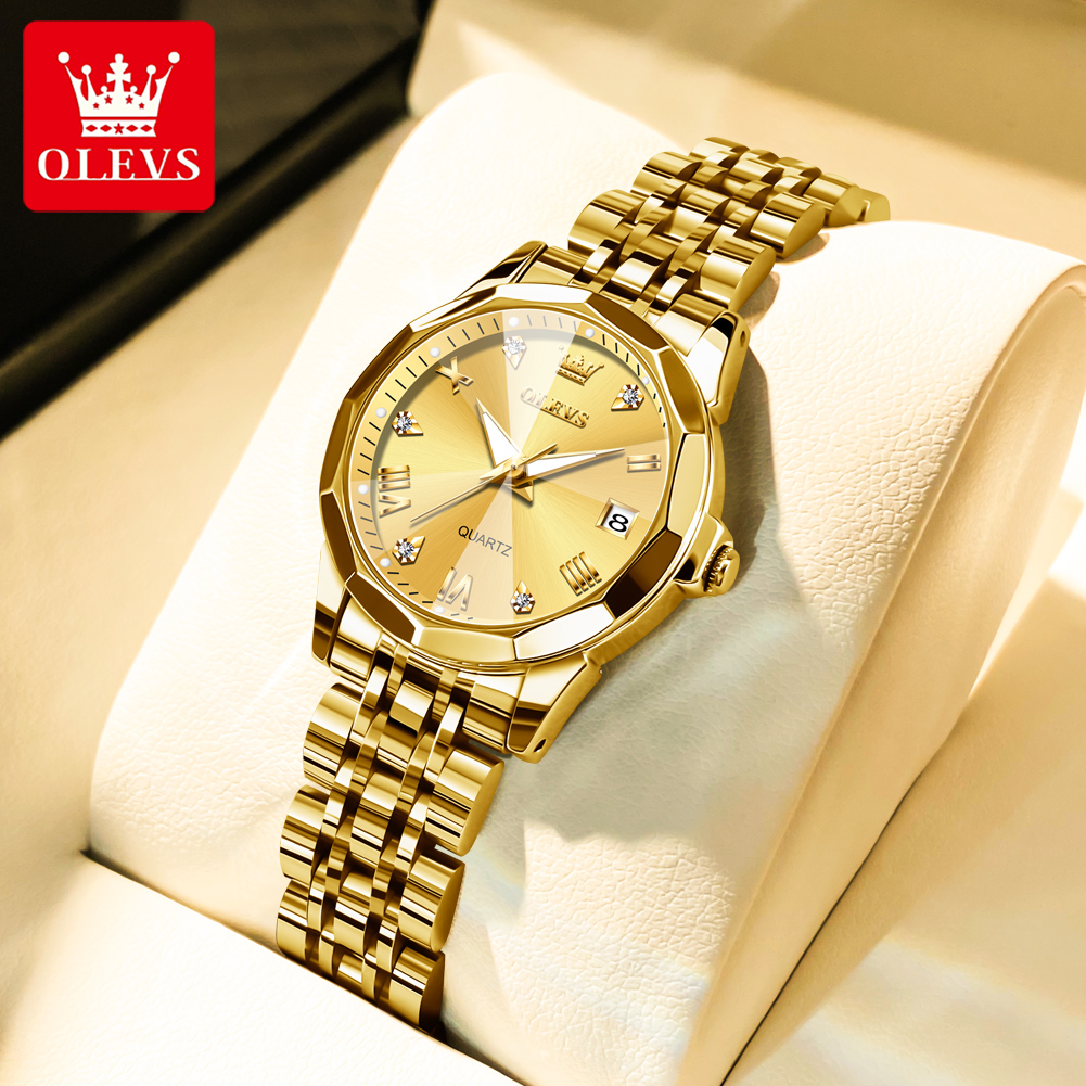 OLEVS модные золотые часы для  – обзор и цена Luxury Watch Female