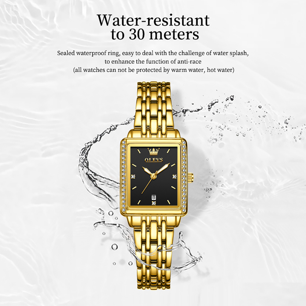 OLEVS 9995 Женские часы с дато – обзор и цена Luxury Watch Female
