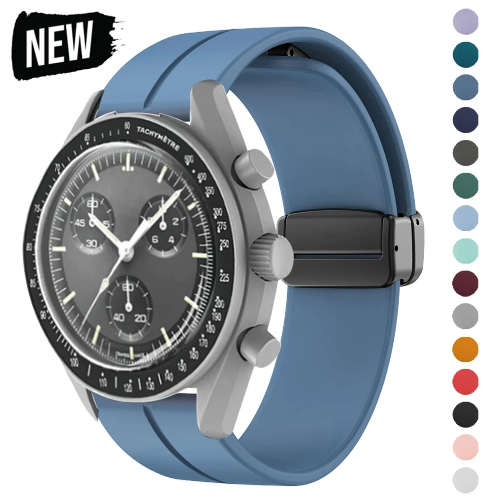 Силиконовый ремешок для Omega  – обзор и цена Luxury Watch Omega
