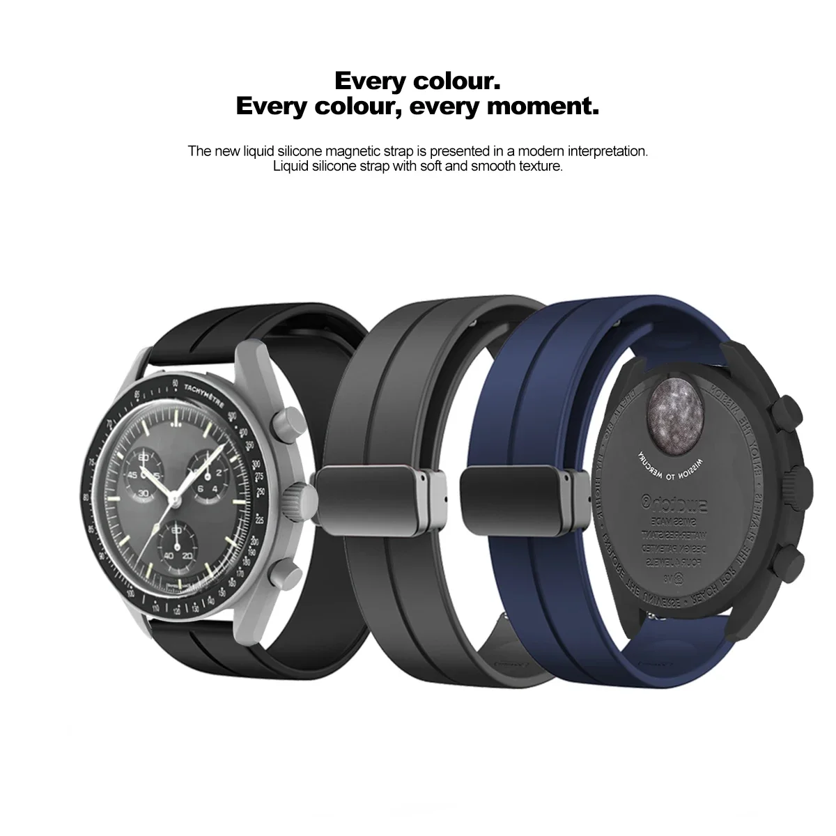 Силиконовый ремешок для Omega  – обзор и цена Luxury Watch Omega